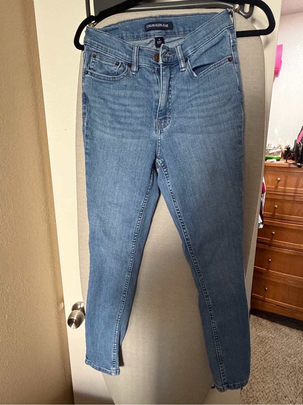 Calvin Klein Light Blue Skinny Jeans - High Rise